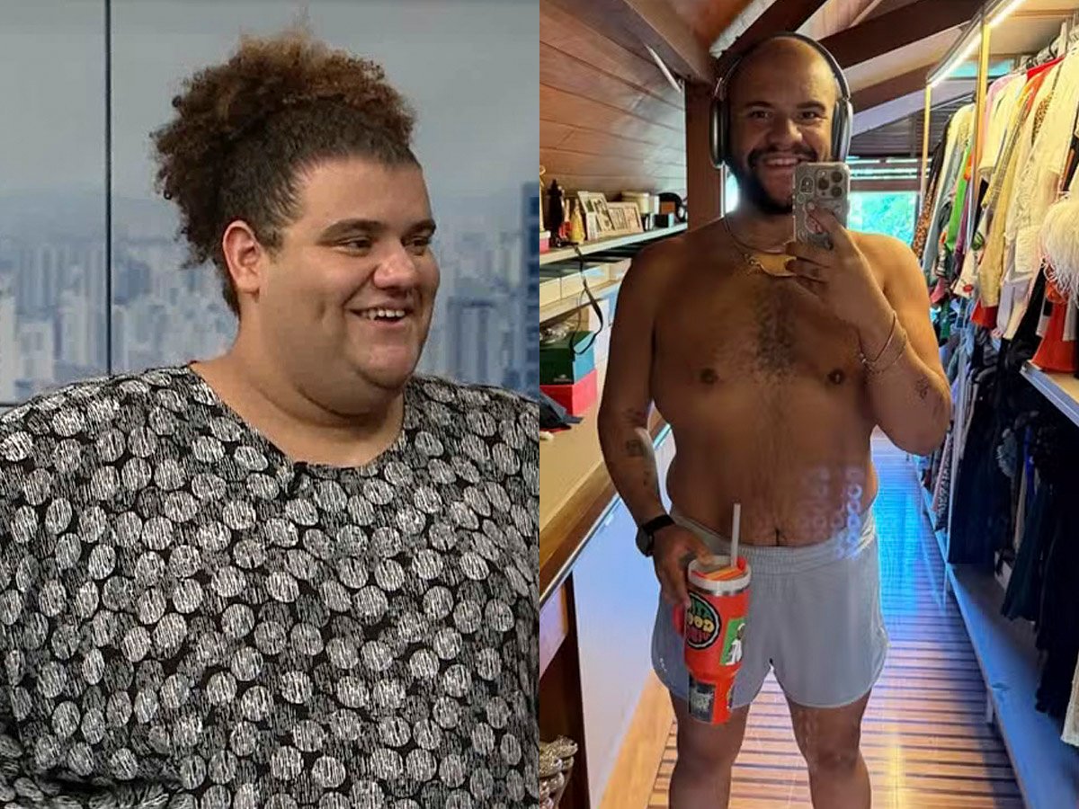 Foco total! Gominho seca 50 kg e revela novo físico nas redes sociais