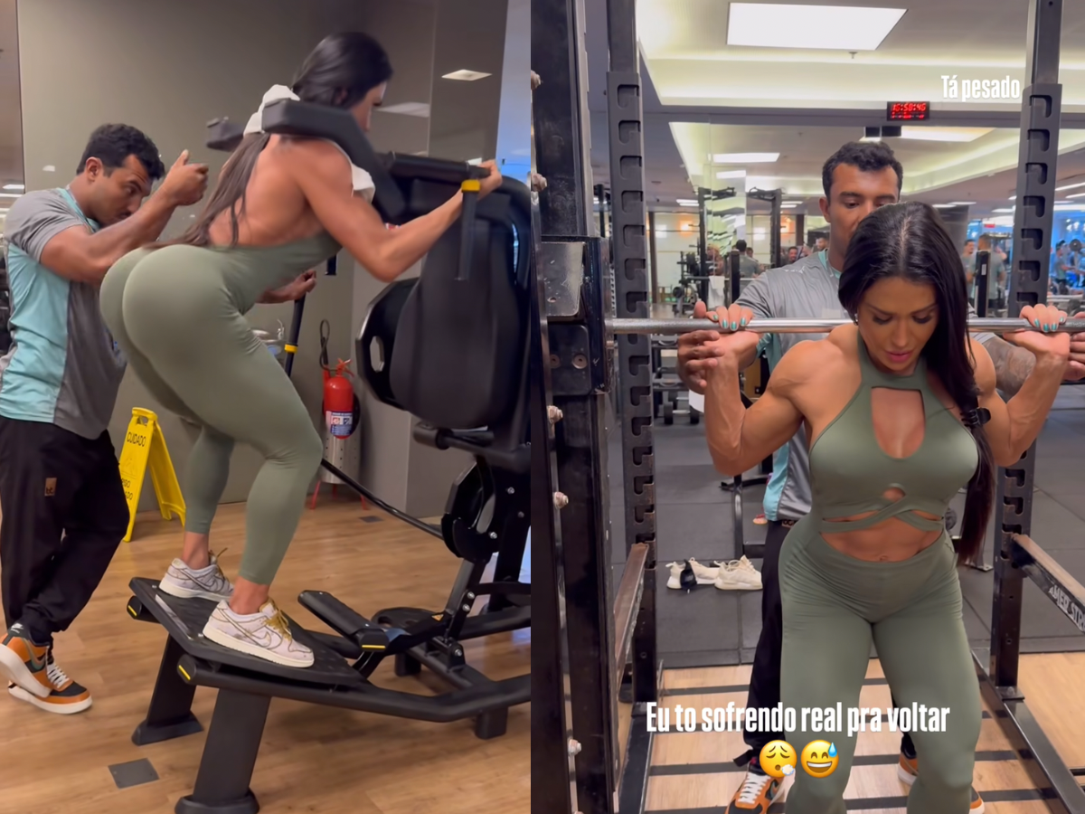 Gracyanne Barbosa enfrenta desafios para retomar rotina fitness após o BBB25