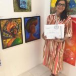 Marilza Balduino  se destaca em Salão de Artes Plásticas no Rio de Janeiro.   